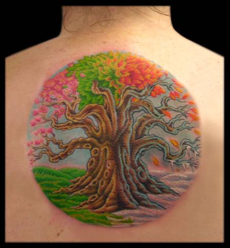 Tattoos - Tree of all Seasons - 65068